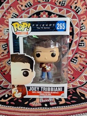 Funko Pop Television #265 Joey Tribbiani With Duck Vinyl Figure